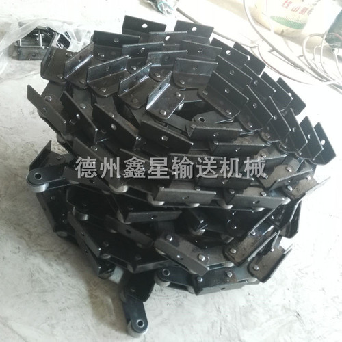单侧外片单孔弯板链条